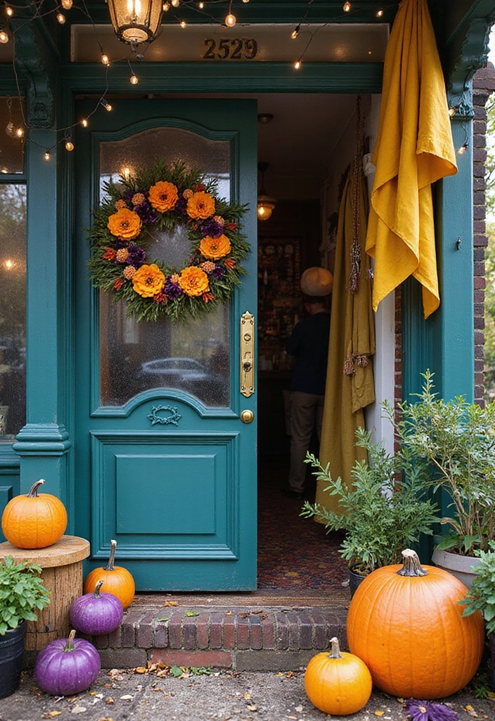 15 Seasonal Halloween Decor Trends You Can't Miss This Year (Get Inspired!) - 5. Eclectic Color Palettes